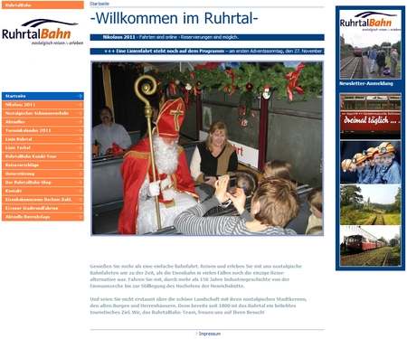 Screenshot Ruhrtalbahn.de